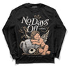 Jordan 5 SE “Sail” DopeSkill Long Sleeve T-Shirt New No Days Off Graphic Streetwear - Black