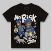 Jordan 3 “Lucky Shorts” DopeSkill Toddler Kids T-shirt No Risk No Story Graphic Streetwear - Black