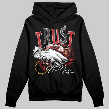 Jordan 14 Golf “Last Shot” DopeSkill Hoodie Sweatshirt Trust No One Graphic Streetwear - Black