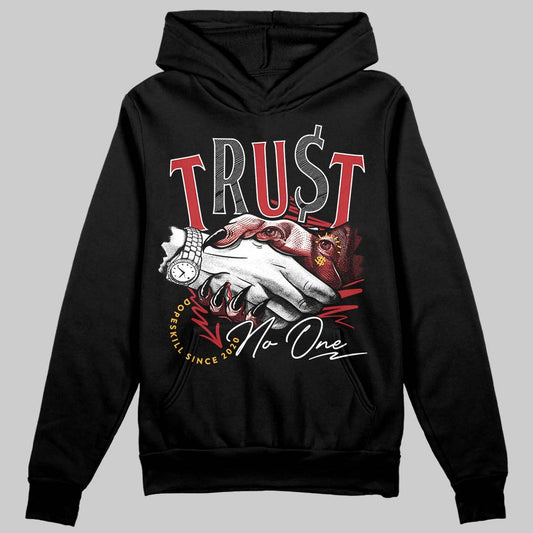 Jordan 14 Golf “Last Shot” DopeSkill Hoodie Sweatshirt Trust No One Graphic Streetwear - Black
