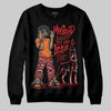 Red Sneakers DopeSkill Sweatshirt My Grind Won't Let Me Lose Graphic Streetwear - Black