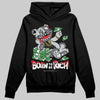 Jordan 4 “Fear” DopeSkill Hoodie Sweatshirt Born To Be Rich Graphic Streetwear - Black