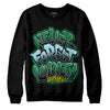 Jordan 5 “Lucky Green” DopeSkill Sweatshirt Never Forget Loyalty  Graphic Streetwear - Black