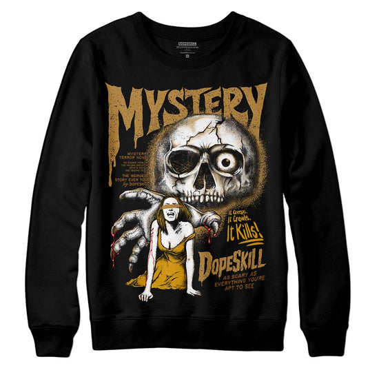 Jordan 13 Wheat 2023 DopeSkill Sweatshirt Mystery Ghostly Grasp Graphic Streetwear - Black