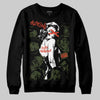Olive Sneakers DopeSkill Sweatshirt Built Different Graphic Streetwear - Black