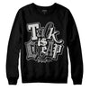 Jordan 3 “Off Noir” DopeSkill Sweatshirt Talk Is Chip Graphic Streetwear - Black