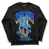 Royal Blue Sneakers DopeSkill Long Sleeve T-Shirt Stay High Graphic Streetwear - Black