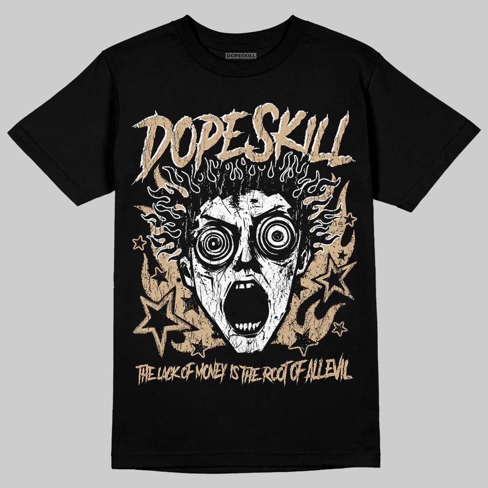TAN Sneakers DopeSkill T-Shirt Root of Evil Graphic Streetwear - black