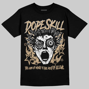 TAN Sneakers DopeSkill T-Shirt Root of Evil Graphic Streetwear - black