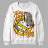 Jordan 6 “Yellow Ochre” DopeSkill Sweatshirt Takin No L's Graphic Streetwear - White 