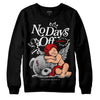 Dunk Low Panda White Black DopeSkill Sweatshirt New No Days Off Graphic Streetwear - Black