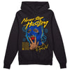 Jordan 14 “Laney” DopeSkill Hoodie Sweatshirt Never Stop Hustling Graphic Streetwear - Black 