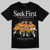 Jordan 5 "Olive" DopeSkill T-Shirt New Seek First Graphic Streetwear - Black