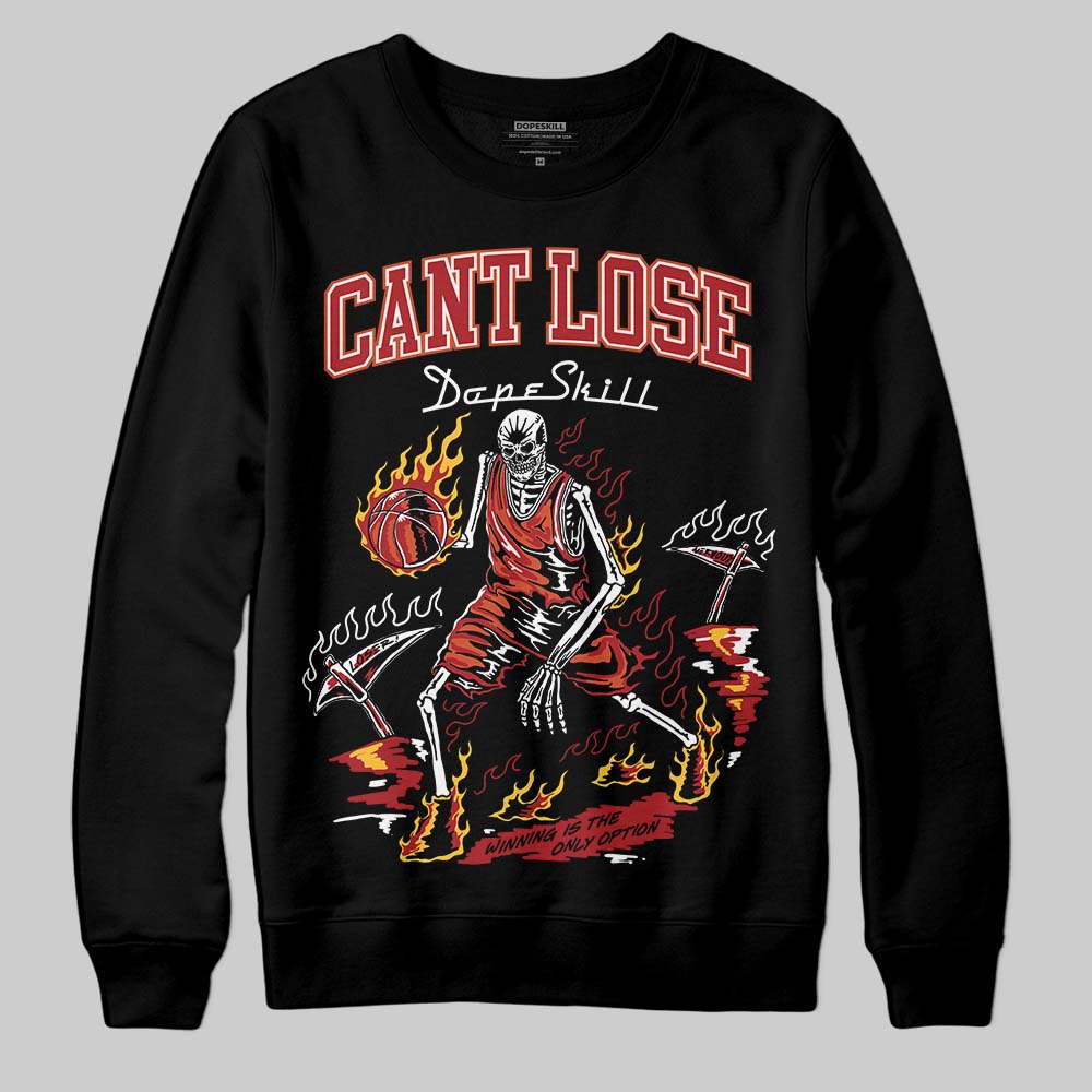 Nigel Sylvester x Air Jordan 4 ‘Brick by Brick’ DopeSkill Sweatshirt Cant Lose Graphic Streetwear - Black