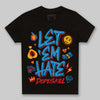 Royal Blue Sneakers DopeSkill Toddler Kids T-shirt Let 'em Hate Graphic Streetwear - Black