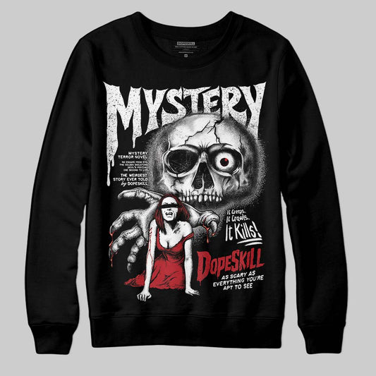 Jordan 14 Retro ‘Black Toe’ DopeSkill Sweatshirt Mystery Ghostly Grasp Graphic Streetwear - Black