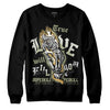 Jordan 5 Jade Horizon DopeSkill Sweatshirt True Love Will Kill You Graphic - Black 