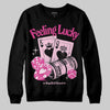 Dunk Low GS 'Triple Pink' DopeSkill Sweatshirt Feeling Lucky Graphic Streetwear - black