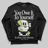 Jordan 11 “Inner Beast” DopeSkill Long Sleeve T-Shirt Owe It To Yourself Graphic Streetwear - black