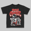 Jordan 6 “Reverse Infrared” DopeSkill Toddler Kids T-shirt Paper Chaser Boy Graphic Streetwear - Black