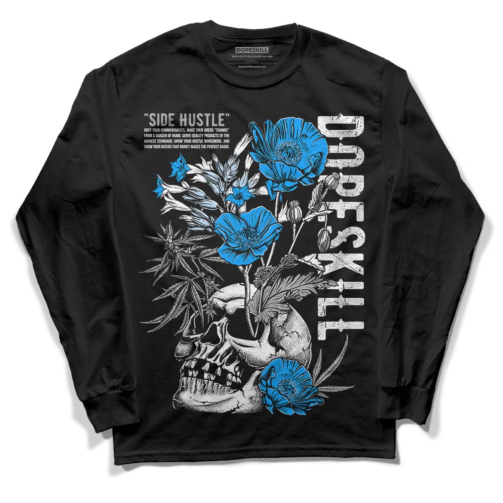 Jordan 6 “Reverse Oreo” DopeSkill Long Sleeve T-Shirt Side Hustle Graphic Streetwear - Black