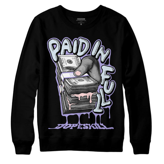 Dunk Low Easter DopeSkill Sweatshirt Paid In Full Graphic Streetwear  - Black 