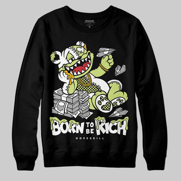 Jordan 11 “Inner Beast” DopeSkill Sweatshirt Born To Be Rich Graphic Streetwear - black