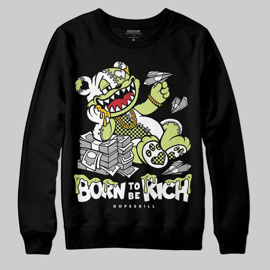 Jordan 11 “Inner Beast” DopeSkill Sweatshirt Born To Be Rich Graphic Streetwear - black