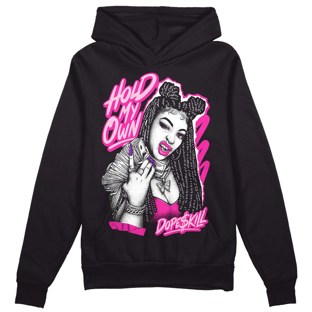 Pink Sneakers DopeSkill Hoodie Sweatshirt New H.M.O Graphic Streetwear - Black