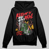 Red Sneakers DopeSkill Hoodie Sweatshirt Keepin' It Real Graphic Streetwear - black