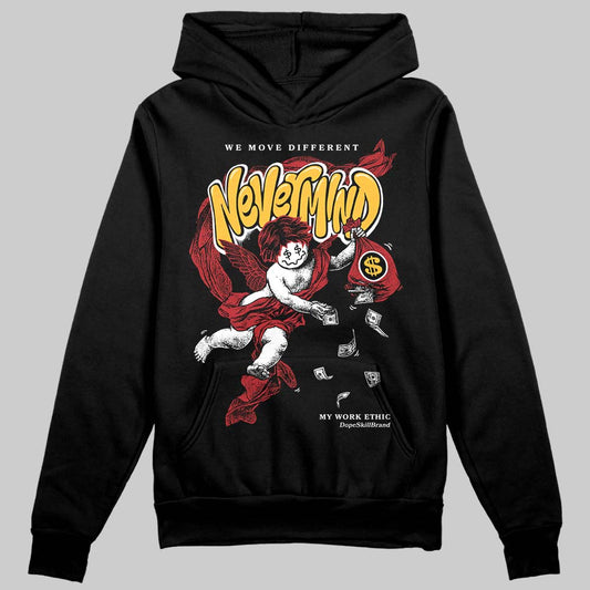 Jordan 14 Golf “Last Shot” DopeSkill Hoodie Sweatshirt Nevermind Graphic Streetwear - Black