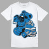 AJ 1 Dark Marina Blue DopeSkill T-Shirt Bear Steals Sneaker Graphic