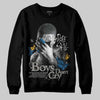 Jordan 9 Cool Grey DopeSkill Sweatshirt Boys Don't Cry Graphic Streetwear - Black