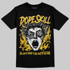 Yellow Sneakers DopeSkill T-Shirt Root of Evil Graphic Streetwear - black