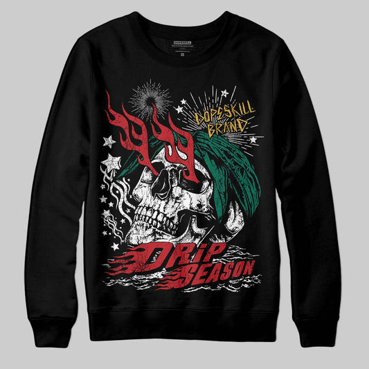 Jordan 3 Mexico 'El Vuelo' DopeSkill Sweatshirt Drip Season Graphic Streetwear - Black
