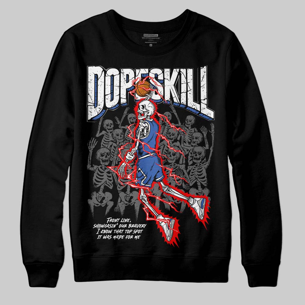 Jordan 3 “Lucky Shorts” DopeSkill Sweatshirt Thunder Dunk Graphic Streetwear - Black
