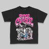 Pink Sneakers DopeSkill Toddler Kids T-shirt Paper Chaser Boy Graphic Streetwear - Black