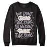 Jordan 2 Cement Grey DopeSkill Sweatshirt Grind Shine Graphic Streetwear - Black