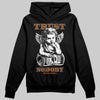 Orange Sneakers DopeSkill Hoodie Trust Nobody Graphic Streetwear - black