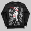 Jordan 4 OG “White Cement” DopeSkill Long Sleeve T-Shirt Built Different Graphic Streetwear - black