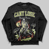 Jordan 5 “Luminous Green” DopeSkill Long Sleeve T-Shirt Cant Lose Graphic Streetwear - Black