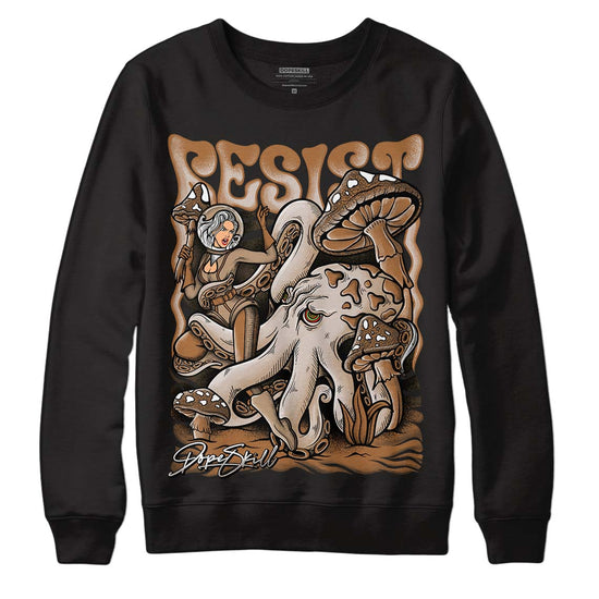 Jordan 3 Retro Palomino DopeSkill Sweatshirt Resist Graphic Streetwear - Black