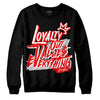 Jordan 12 “Cherry” DopeSkill Sweatshirt LOVE Graphic Streetwear - Black 