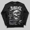 Jordan 9 Retro 'Flint Grey' 2026 DopeSkill Long Sleeve T-Shirt Jealousy Graphic Streetwear - Black