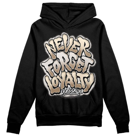 Jordan 5 SE “Sail” DopeSkill Hoodie Sweatshirt Never Forget Loyalty Graphic Streetwear - Black