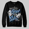 Jordan 12 Retro 'Melo' DopeSkill Sweatshirt No Money No Love Typo Graphic Streetwear - black