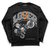 Jordan 3 Retro 'Fear Pack' DopeSkill Long Sleeve T-Shirt Loser Lover Graphic Streetwear - Black