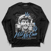 Jordan 12 Retro 'Melo' DopeSkill Long Sleeve T-Shirt In My Way Graphic Streetwear - black