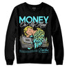 Jordan 5 Aqua DopeSkill Sweatshirt MOMM Graphic Streetwear - Black