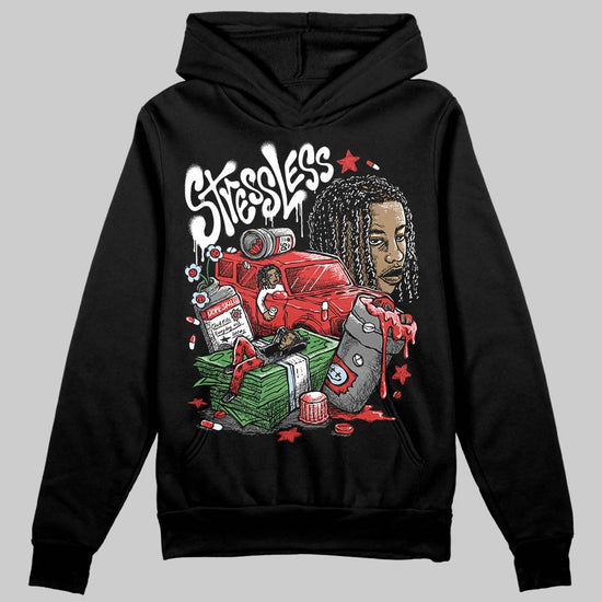 Jordan 6 “Reverse Infrared” DopeSkill Hoodie Sweatshirt Stressless Graphic Streetwear - Black
